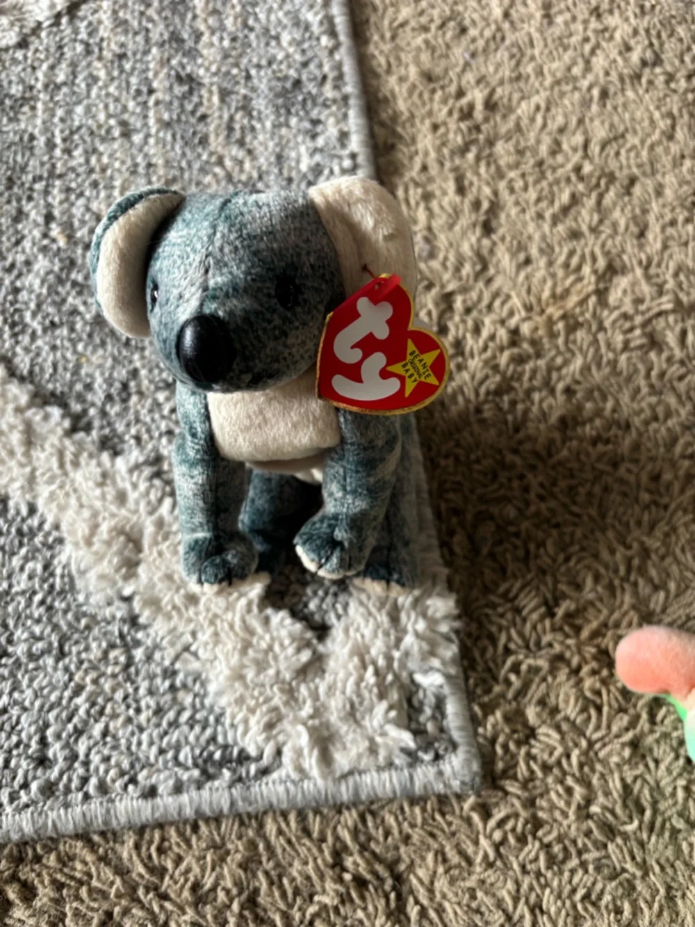 Ty Plush Small Pets - Gray, Multicolor, Teal